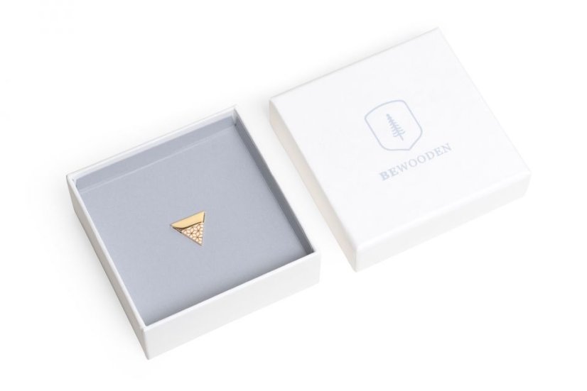 BeWooden řetízek  Virie Necklace Triangle