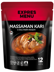 Expres menu Massaman kari s kachním masem 2 porce 600g