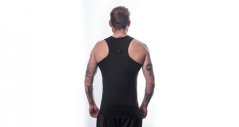 Sensor Merino Air pánské triko bez rukávu, černé