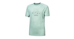 Sensor Merino Air Say Yes pánske tričko krátky rukáv basil green