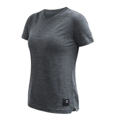 Sensor Merino Lite – dámské triko kr. rukáv, anthracite gray