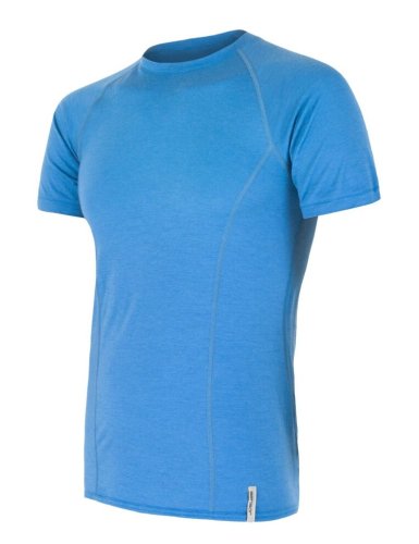 Sensor Merino Active pánské tričko krátký rukáv - Velikost: S, Barva: Deep blue