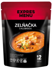 Expres menu Zelňačka s klobásou, polévka - 2 porce, 600g