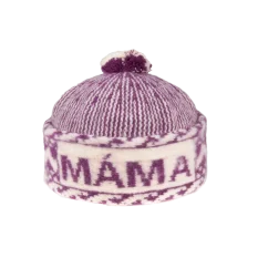 Tonak Čepice Zmijovka MÁMA, tm. růžová-smetanová, obvod hlavy 54 cm