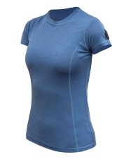 Sensor Merino Air dámské triko krátký rukáv, riviera blue