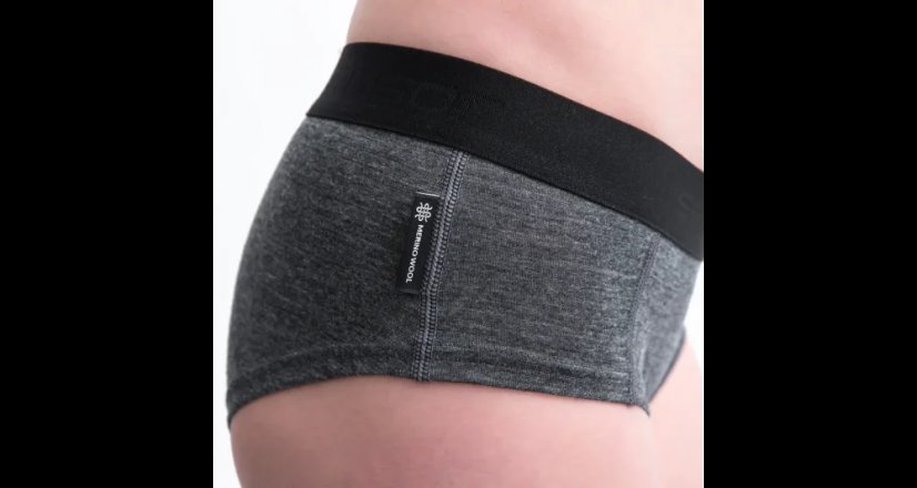 Sensor Merino Lite – dámské kalhotky, anthracite gray