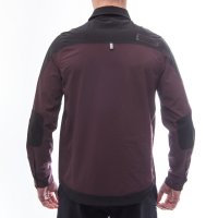 FRESH TRASH MEN´S, Rider long sleeve shirt wine red/black