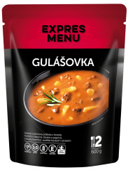 Expres menu Polévka gulášová - 2 porce, 600g