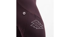 FT MEN´S, Signature, thermo bib pants, port red
