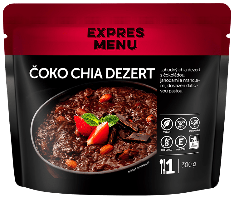 Expres Menu Čoko chia dezert – 1 porcia, 300 g