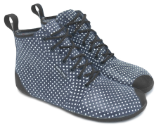 Saltic Vintero Puntíky – dámské zimní barefoot boty