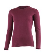 Lasting ATILA dámske merino tričko, vínová