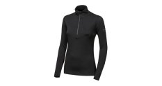 Sensor Merino Extreme Up dámská mikina dl. rukáv zip černá