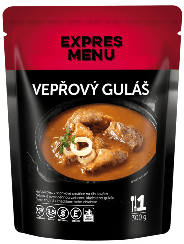 Expres menu Vepřový guláš 1 porce 300g