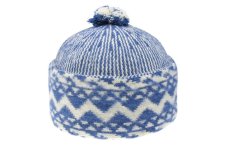 Tonak Čepice Zmijovka sv. modrá-smetanová obvod hlavy 55-58 cm