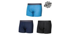 Sensor Merino Active 3-pack pánské trenky čierna/modrá/deep blue, nové