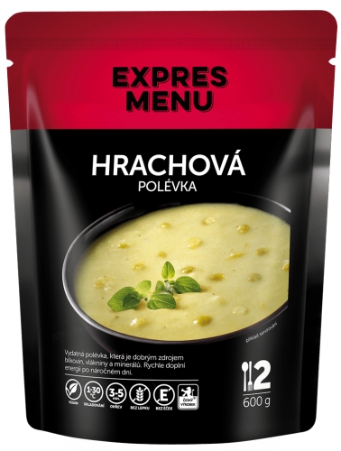 Expres menu Polévka hrachová - 2 porce, 600g