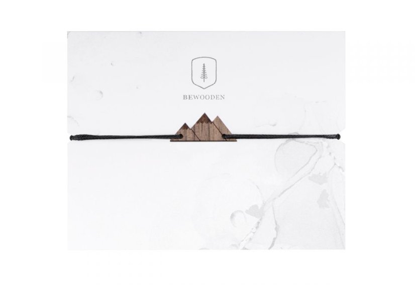 BeWooden náramek Vrcholky hor