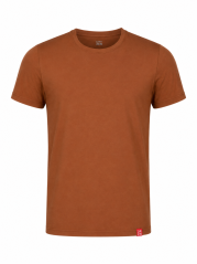 CityZen Davos pánské tričko slim fit skořicové