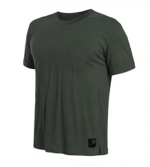 Sensor Merino Air Traveller pánské tričko krátký rukáv Olive green