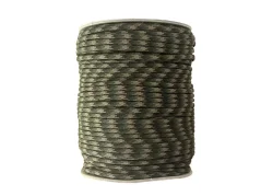 PK  Paracord 550, polyamid, 15 m, hnedá kamufláž