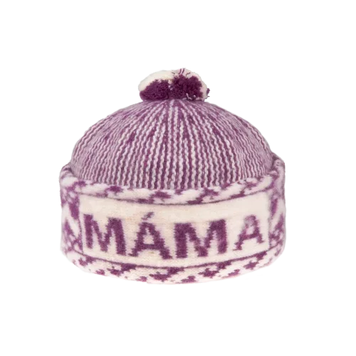 Tonak Čepice Zmijovka MÁMA, tm. růžová-smetanová, obvod hlavy 54 cm
