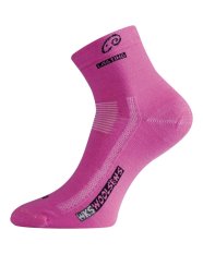 Lasting WKS merino ponožky – růžová