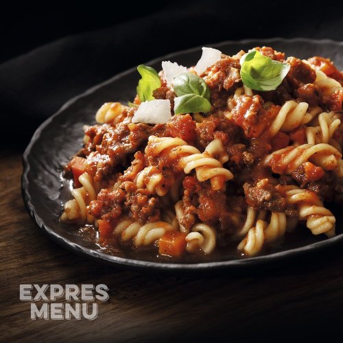 Expres menu Boloňská omáčka s fusilli  1 porcia 500g