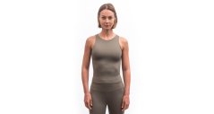 SENSOR INFINITY ECO dámský crop top stone grey