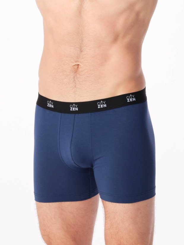 CityZen Puno antibakteriální pánské boxerky navy