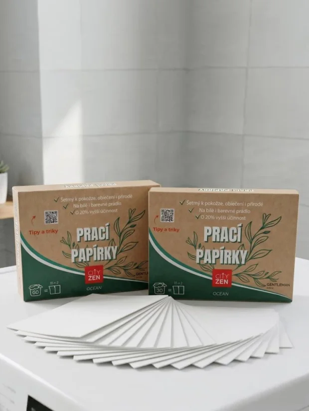 CityZen GENTLEMAN Prací papírky 15 ks