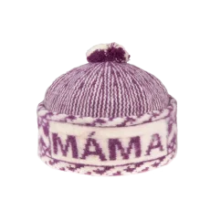 Tonak Čepice Zmijovka MÁMA, tm. růžová-smetanová, obvod hlavy 54 cm