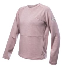 Sensor Merino Upper Traveller dámská mikina, dusty pink