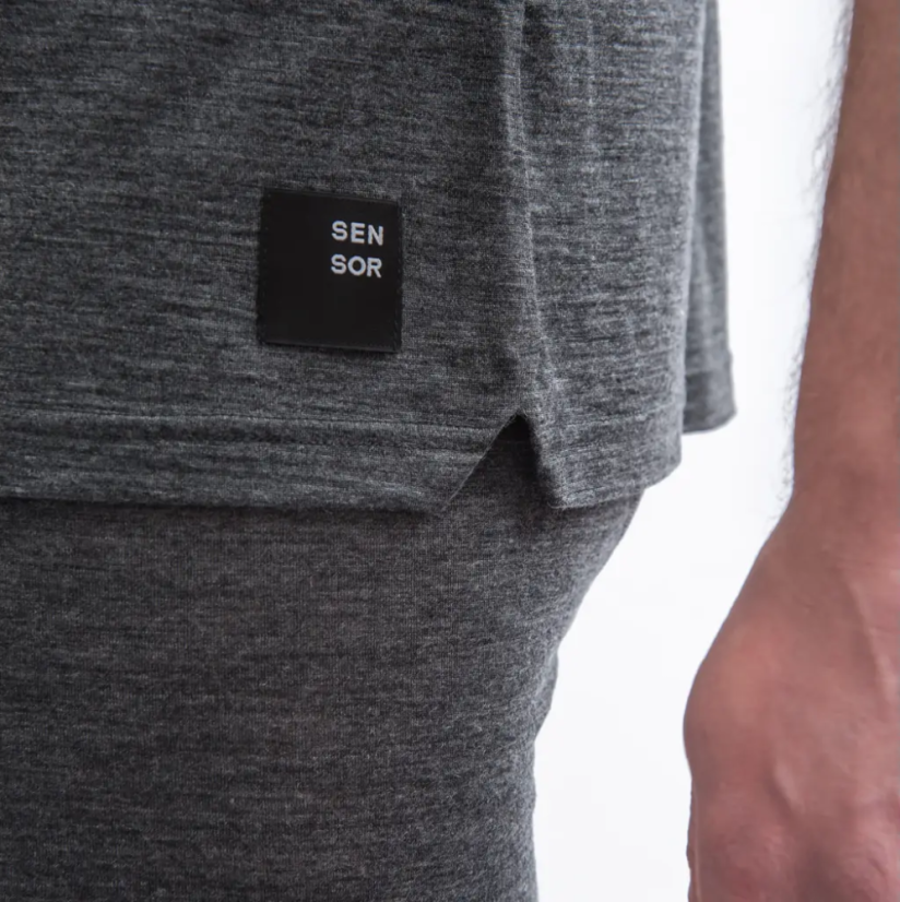 Sensor Merino Lite – pánské triko kr. rukáv, anthracite gray