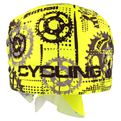 Rituall trojcípý šátek Cycling neonová