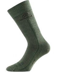 Lasting WLS merino ponožky tmavozelené