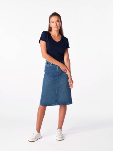 CityZen Breda dámske bavlnené tričko, navy