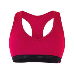Sensor Merino Double face dámská podprsenka, magenta