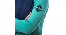 Sensor Coolmax Thermo dámská bunda s kapucí sea green/deep blue