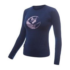 Sensor Merino Active PT Fox Dámské triko s dlouhým rukávem deep blue