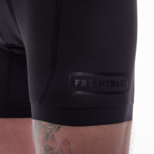 FRESH TRASH MEN´S, CONVERT CYCLING SHORTS TRUE BLACK