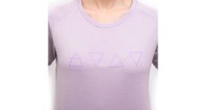 Sensor Merino Blend Elements dámské tričko s kratým rukávem, mystic violet