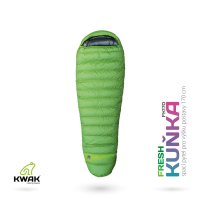 KWAK Spací pytel Fresh Kuňka FK170, khaki/černá, levý zip