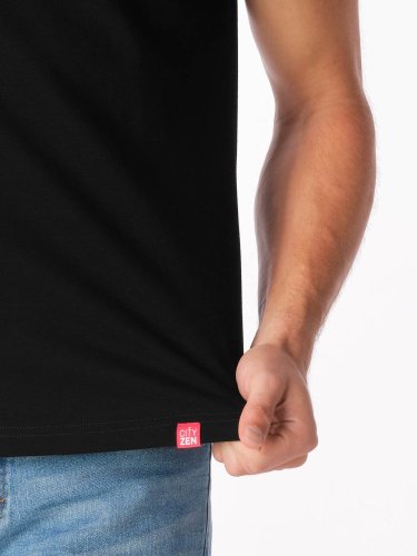 CityZen Massy pánská polokošile, černá