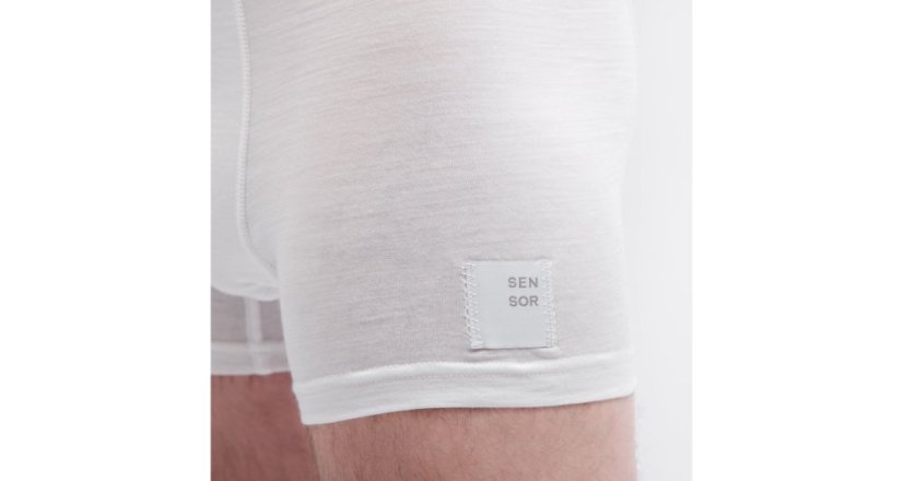 Sensor Merino Cordura pánské trenky, bílá