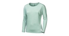Sensor Merino Air Traveller dámské triko dl.rukáv basil green