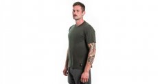 Sensor Merino Air Traveller pánské tričko krátký rukáv Olive green