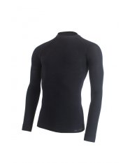 Lasting WAPOL pánske merino tričko čierna