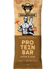 Chimpanzee Bio proteinová tyčinka, káva a ořechy 40 g