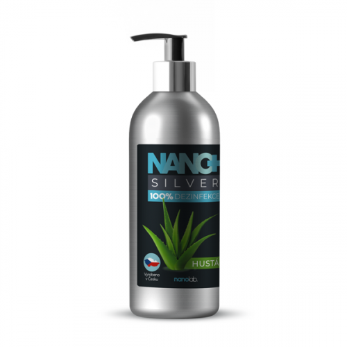 Nanolab hustá dezinfekce na ruce NANO + SILVER 300 ml Eco Friendly